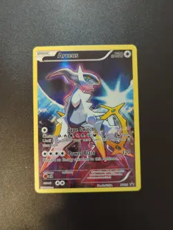Pokemon Arceus XY116 Black Star Promo Full Art Near Mint Condition - Image 1