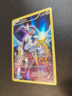 Pokemon Arceus XY116 Black Star Promo Full Art Near Mint Condition - Image 2