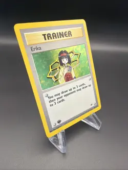 Erika - 1st Edition Holo - 16/132 Gym Heroes - Pokemon TCG - 2000 - Image 4