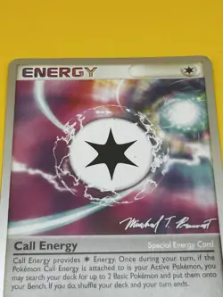 CALL ENERGY 92/100 ( 2010 World Championship Card) Pokemon World MAJESTIC DAWN - Image 2