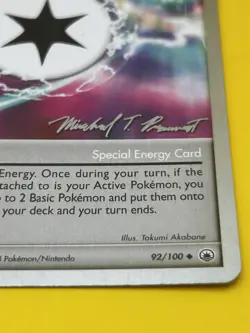CALL ENERGY 92/100 ( 2010 World Championship Card) Pokemon World MAJESTIC DAWN - Image 4