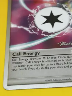 CALL ENERGY 92/100 ( 2010 World Championship Card) Pokemon World MAJESTIC DAWN - Image 5