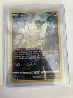 Pokemon Mew GG10/GG70 Crown Zenith Galarian Gallery Ultra Rare Holo 60 HP - Image 1