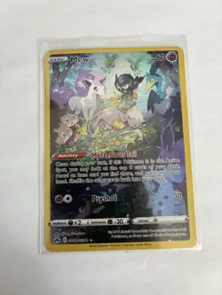 Pokemon Mew GG10/GG70 Crown Zenith Galarian Gallery Ultra Rare Holo 60 HP - Image 2