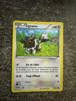 ZIGZATON HOLO - POKEMON 11/12 MAC DONALD MCDO 2015 FR - Image 1