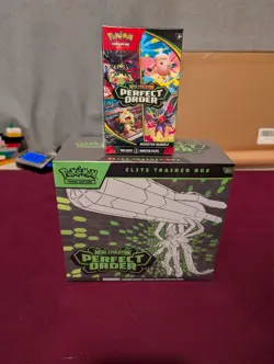 Pokemon TCG Perfect Order Elite Trainer Box ETB + Booster Bundle New Sealed - Image 1