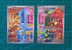 Pokemon TCG Deerling 165/162 & Sawsbuck 166/162 - S&V: Temporal Forces - English - Image 1