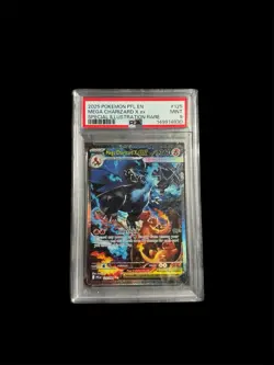 Pokemon TCG Mega Charizard X ex Special Illustration Rare Holo PSA 125/094 - Image 1