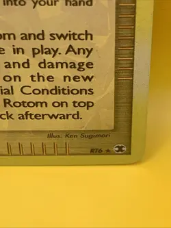 CHARON’S CHOICE POKEMON SUPPORTER CARD (2009) Rising Rivals RT6 Holo Ultra Rare - Image 3