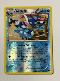 POKEMON GRENINJA 40/122 REVERSE HOLO RARE BREAKPOINT - Image 1