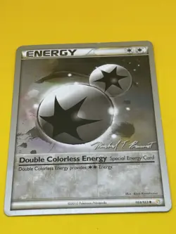DOUBLE COLORLESS ENERGY 103/123 ( 2010 World Championship Card) Pokemon World - Image 1