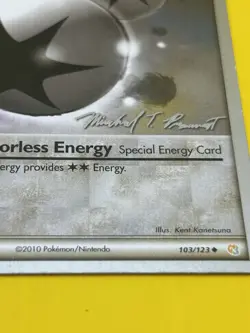 DOUBLE COLORLESS ENERGY 103/123 ( 2010 World Championship Card) Pokemon World - Image 2