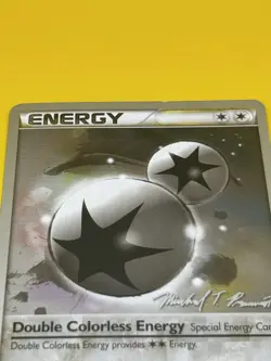 DOUBLE COLORLESS ENERGY 103/123 ( 2010 World Championship Card) Pokemon World - Image 3