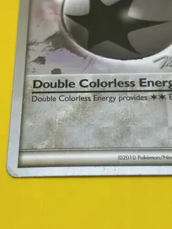 DOUBLE COLORLESS ENERGY 103/123 ( 2010 World Championship Card) Pokemon World - Image 4
