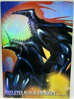 Yu Gi Oh Duel Scene Collection2 No.12-3 Carddass Bandai Red-Eyes B. Dragon Holo - Image 1