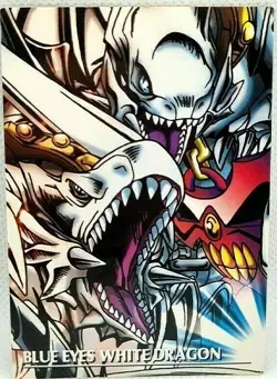 Yu Gi Oh Duel Scene Collection2 No.09-1 Carddass Bandai Blue-Eyes White Dragon - Image 1