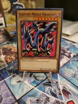 Serpent Night Dragon SS03-ENA01 Speed Duel Decks: Ultimate Predators 1st Edition - Image 1