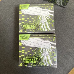 2x Pokemon TCG: Mega Evolution Perfect Order Elite Trainer Box - ETB New Sealed - Image 1
