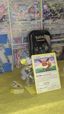 Eevee Pokemon Trading Card Game (TCG) card from the Sun & Moon Base Set. - Image 1