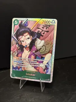 One Piece CCG Smoker Super Rare OP10-030 - Image 1