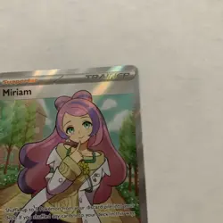Miriam 238/198 Scarlet And Violet Base Set SV1 Pokemon Card Full Art Near Mint - Image 2
