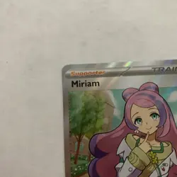 Miriam 238/198 Scarlet And Violet Base Set SV1 Pokemon Card Full Art Near Mint - Image 5