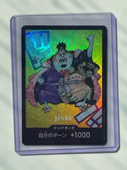 ONE PIECE Card Game Premium Card Collection Kumamoto Special Japan Jinbe NM - Image 1
