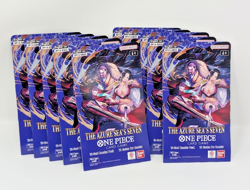 Lot of 10 - One Piece OP14 OP-14 The Azure Sea’s Seven Sleeved Booster Pack - Image 1