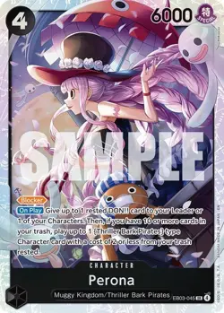 Perona (045) SR Extra Booster: One Piece Heroines Edition EB03-045 NM - Image 1