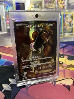 Pokemon TCG Houndoom EX Full Art Ultra Rare Card Breakthrough 153/162 Near Mint! - Image 2