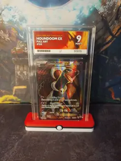 Pokemon TCG Houndoom EX Full Art Ultra Rare Card Breakthrough 153/162 Ace 9 - Image 1