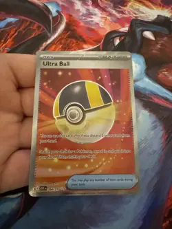 🌎 🚚 Ultra Ball 264/217 Full Art Ascended Heroes English Pokemon TCG NM/M - Image 1