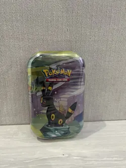 Pokemon TCG Prismatic Evolutions Mini Tin - Umbreon Artwork - New And Sealed - Image 1