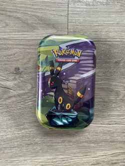 Pokemon TCG: S&V Prismatic Evolutions Umbreon Mini Tin (2 Packs) New & Sealed ✅ - Image 1