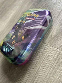 Pokemon TCG: S&V Prismatic Evolutions Umbreon Mini Tin (2 Packs) New & Sealed ✅ - Image 3