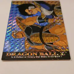 1996 Dragon Ball Z Card #08 Vegeta and Nappa Holo Foil CCG TCG - Image 2