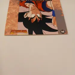 1996 Dragon Ball Z Card #08 Vegeta and Nappa Holo Foil CCG TCG - Image 4