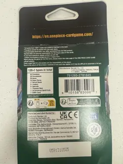 Legacy of The Master Booster Pack One Piece Card Game OP-12 English OP12 - Image 2