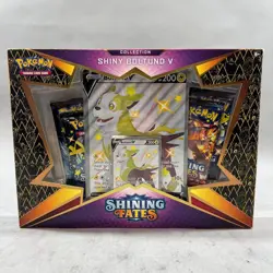 New Pokemon TCG Shiny Boltund V Shining Fates Special Collection Box 820650809828 - Image 1