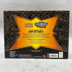 New Pokemon TCG Shiny Boltund V Shining Fates Special Collection Box 820650809828 - Image 2