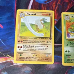 Jungle Vintage Pokemon Non Holo Unlimited Card Lot 6 Cards Old Sets Rare #7 - Image 2