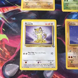 Jungle Vintage Pokemon Non Holo Unlimited Card Lot 6 Cards Old Sets Rare #7 - Image 5