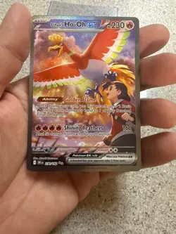 Pokemon TCG Ethan's Ho-Oh EX Card 230/182 Sir Destined Rivals English NM. FRESH2 - Image 2