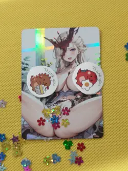 Signora Genshin Impact Impact Goddess Anime Waifu ACG Holo Card - Image 2