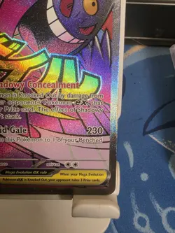 Pokemon Mega Gengar EX ASC 269/217 Full Art Holo 350 HP Psychic - Image 4