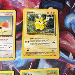 Jungle Vintage Pokemon Non Holo Unlimited Card Lot 6 Cards Old Sets Rare #6 - Image 4