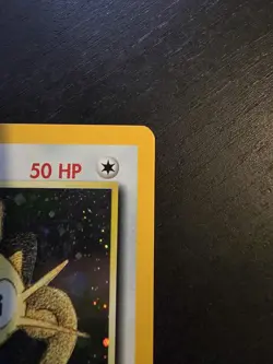 Pokemon TCG Game Boy GB Meowth Black Star Promo #10 Holo Swirl Lightly Played - Image 5
