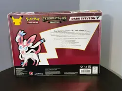 Pokemon Celebrations 25th Anniversary Dark Sylveon V Collection Box Sealed - Image 2