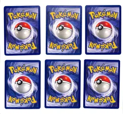 6 Card Pokemon Base Set 2 Lot - Squirtle, Exeggute, Butterfree, Prof Oak Metapod - Image 2