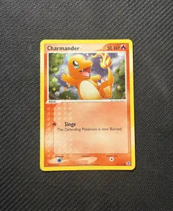 Pokemon TCG Charmander 57/112 FireRed & LeafGreen Reverse Holo NM - Image 1